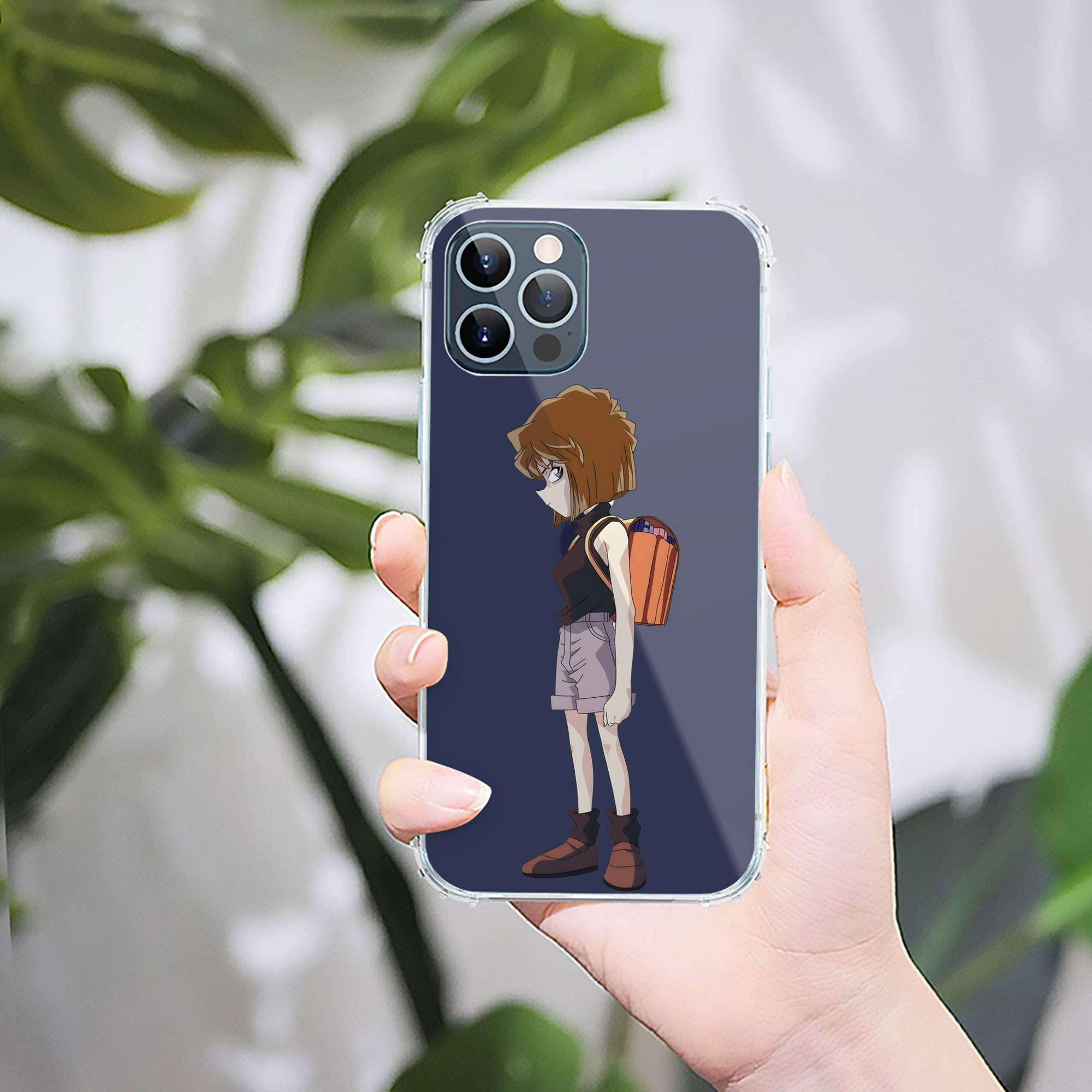 （画像用） 名探偵コナン 灰原 哀 はいばら あい Detective Conan Anita Hailey、Vi Graythorn Haibara Ai 【iPhone 12シリーズ対応】透明スマホケース（クリアソフトケース）